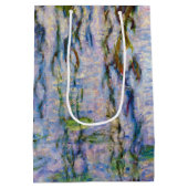 Claude Monet - Water Lilies Mittlere Geschenktüte (Rückseite)