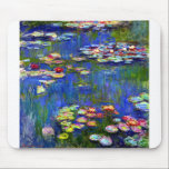 Claude Monet Water Lilies Mousepad<br><div class="desc">Water Lilies von Claude Monet im Jahr 1916 gemalt.</div>