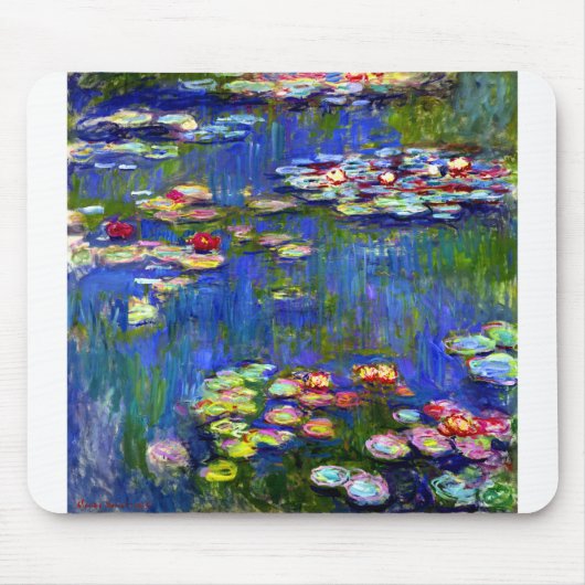 Claude Monet Water Lilies Mousepad (Vorne)