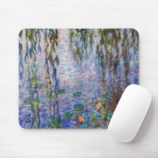 Claude Monet - Water Lilies Mousepad (Mit Mouse)