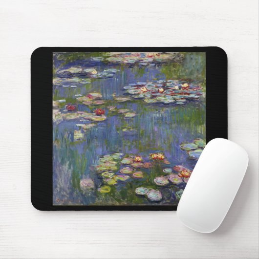 Claude Monet , “ Water Lilies ” Mousepad (Mit Mouse)