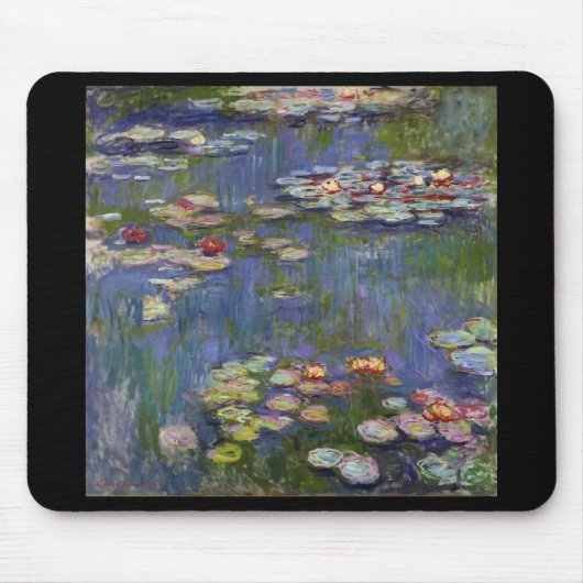 Claude Monet , “ Water Lilies ” Mousepad (Vorne)