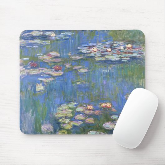 Claude Monet // Water Lilies Mousepad (Mit Mouse)