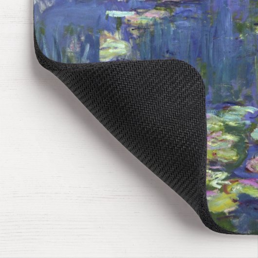Claude Monet Water Lilies Mousepad (Ecke)