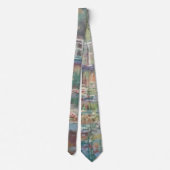 Claude Monet Water Lilies Neck Tie Krawatte (Rückseite)