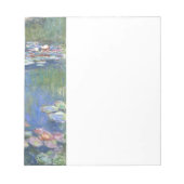 Claude Monet // Water Lilies Notizblock (Vorderseite)