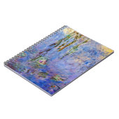 Claude Monet - Water Lilies Notizblock (Linke Seite)