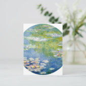 Claude Monet Water-Lilies Nymph?as 1908 Technique Postkarte (Stehend Vorderseite)