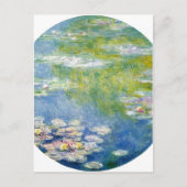 Claude Monet Water-Lilies Nymph?as 1908 Technique Postkarte (Vorderseite)