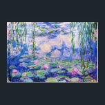 Claude Monet - Water Lilies / Nympheas 1919 Acryl Wandkunst<br><div class="desc">Water Lilies / Nympheas (W.1852) - Claude Monet,  Oil on Leinwand,  1916-1919</div>