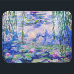 Claude Monet - Water Lilies / Nympheas 1919 Babydecke<br><div class="desc">Water Lilies / Nympheas (W.1852) - Claude Monet,  Oil on Leinwand,  1916-1919</div>