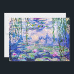 Claude Monet - Water Lilies / Nympheas 1919 Einladung<br><div class="desc">Water Lilies / Nympheas (W.1852) - Claude Monet,  Oil on Leinwand,  1916-1919</div>