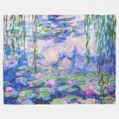 Claude Monet - Water Lilies / Nympheas 1919 Fleecedecke (Vorderseite (Horizontal))