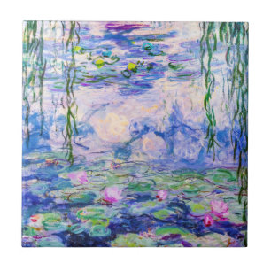 Claude Monet - Water Lilies / Nympheas 1919 Fliese