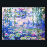 Claude Monet - Water Lilies / Nympheas 1919 Fotodruck<br><div class="desc">Water Lilies / Nympheas (W.1852) - Claude Monet,  Oil on Leinwand,  1916-1919</div>