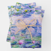 Claude Monet - Water Lilies / Nympheas 1919 Geschenkpapier Set (Beispiel)
