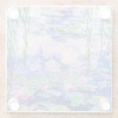 Claude Monet - Water Lilies / Nympheas 1919 Glasuntersetzer (Rückseite)