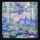 Claude Monet - Water Lilies / Nympheas 1919 Halstuch<br><div class="desc">Water Lilies / Nympheas (W.1852) - Claude Monet,  Oil on Leinwand,  1916-1919</div>