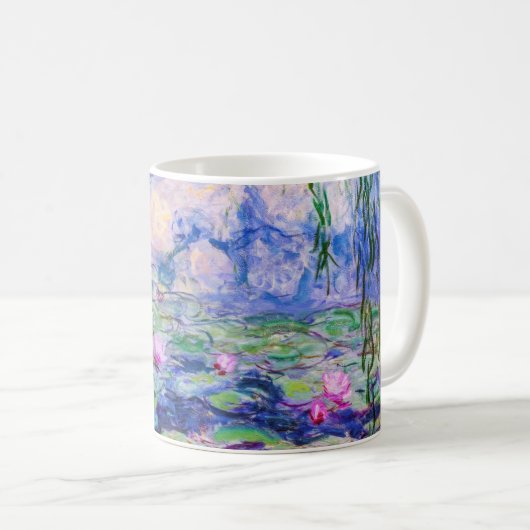 Claude Monet - Water Lilies / Nympheas 1919 Kaffeetasse (VorderseiteRechts)