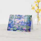 Claude Monet - Water Lilies / Nympheas 1919 Karte (Gelbe Blume)