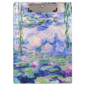 Claude Monet - Water Lilies / Nympheas 1919 Klemmbrett (Vorderseite)