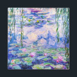 Claude Monet - Water Lilies / Nympheas 1919 Magnet<br><div class="desc">Water Lilies / Nympheas (W.1852) - Claude Monet,  Oil on Leinwand,  1916-1919</div>