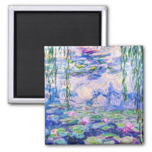Claude Monet - Water Lilies / Nympheas 1919 Magnet