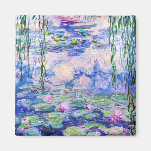 Claude Monet - Water Lilies / Nympheas 1919 Magnet (Vorne)