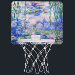 Claude Monet - Water Lilies / Nympheas 1919 Mini Basketball Netz<br><div class="desc">Water Lilies / Nympheas (W.1852) - Claude Monet,  Oil on Leinwand,  1916-1919</div>