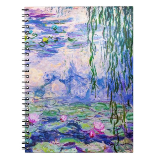 Claude Monet - Water Lilies / Nympheas 1919 Notizblock (Vorderseite)