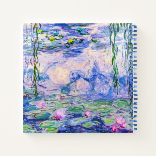 Claude Monet - Water Lilies / Nympheas 1919 Notizblock (Rückseite)