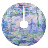 Claude Monet - Water Lilies / Nympheas 1919 Polyester Weihnachtsbaumdecke (Vorderseite)