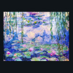 Claude Monet - Water Lilies / Nympheas 1919 Poster<br><div class="desc">Water Lilies / Nympheas (W.1852) - Claude Monet,  Oil on Leinwand,  1916-1919</div>