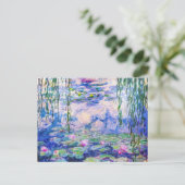 Claude Monet - Water Lilies / Nympheas 1919 Postkarte (Stehend Vorderseite)