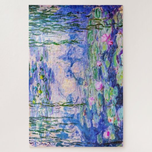 Claude Monet - Water Lilies / Nympheas 1919 Puzzle (Vertikal)