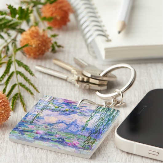 Claude Monet - Water Lilies / Nympheas 1919 Schlüsselanhänger (Vorderseite rechts)