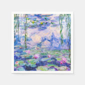 Claude Monet - Water Lilies / Nympheas 1919 Serviette (Vorderseite)