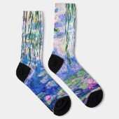 Claude Monet - Water Lilies / Nympheas 1919 Socken (Rechts)