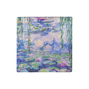 Claude Monet - Water Lilies / Nympheas 1919 Steinmagnet