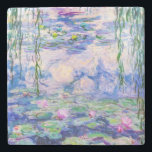 Claude Monet - Water Lilies / Nympheas 1919 Steinuntersetzer<br><div class="desc">Water Lilies / Nympheas (W.1852) - Claude Monet,  Oil on Leinwand,  1916-1919</div>