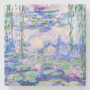 Claude Monet - Water Lilies / Nympheas 1919 Steinuntersetzer
