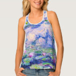 Claude Monet - Water Lilies / Nympheas 1919 Tanktop<br><div class="desc">Water Lilies / Nympheas (W.1852) - Claude Monet,  Oil on Leinwand,  1916-1919</div>