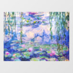 Claude Monet - Water Lilies / Nympheas 1919 Wandaufkleber<br><div class="desc">Water Lilies / Nympheas (W.1852) - Claude Monet,  Oil on Leinwand,  1916-1919</div>