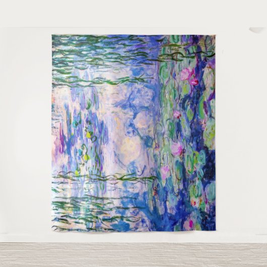 Claude Monet - Water Lilies / Nympheas 1919 Wandteppich (Vorderseite)