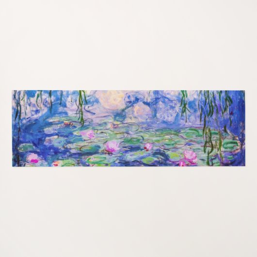 Claude Monet - Water Lilies / Nympheas 1919 Yogamatte (Rückseite (Horizontal))