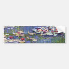 Claude Monet - Water Lilies / Nympheas Autoaufkleber
