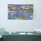 Claude Monet - Water Lilies / Nympheas Banner (Messeveranstaltung)
