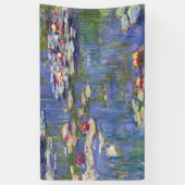Claude Monet - Water Lilies / Nympheas Banner (Vertikal)