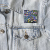 Claude Monet - Water Lilies / Nympheas Button (Beispiel)