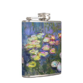 Claude Monet - Water Lilies / Nympheas Flachmann (Rechts)